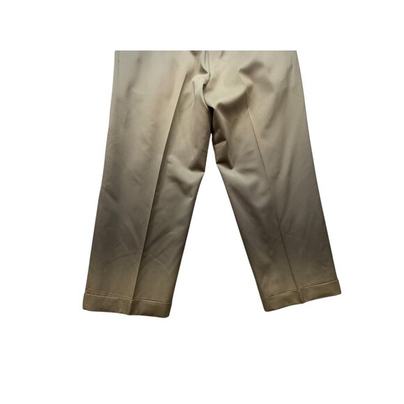Brooks Brothers Mens Pleated Wool Dress Pants Size 36x26 Beige Tan - Picture 10 of 12